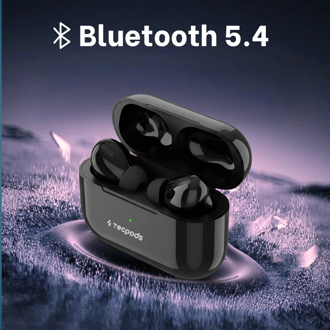 TECPODS Bluetooth Earbuds | Deep Bass | 30-hour playtime