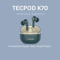 TecPods K70 | Bluetooth Earbuds | Deep Bass | 30-hour playtime 2