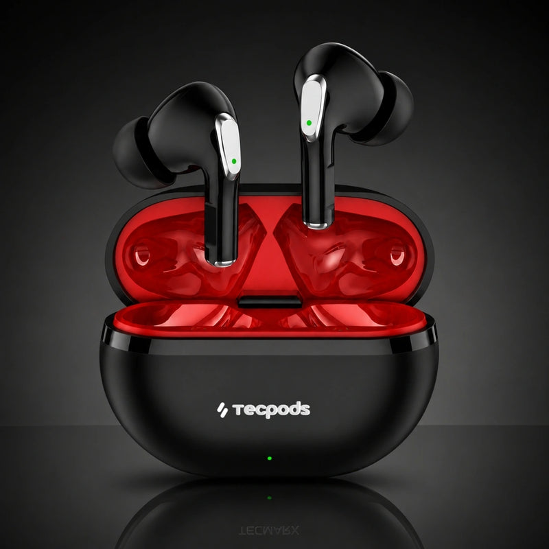 TecPods K70 | Bluetooth Earbuds | Deep Bass | 30-hour playtime