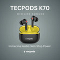 TecPods K70 | Bluetooth Earbuds | Deep Bass | 30-hour playtime 11
