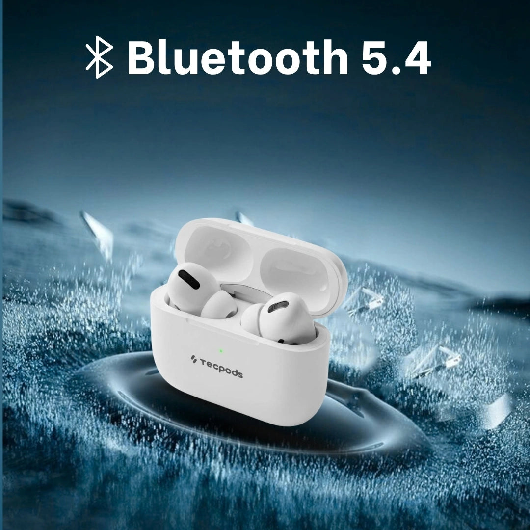 TECPODS Bluetooth Earbuds | Deep Bass | 30-hour playtime