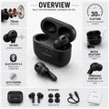 Buy TECPODS Bluetooth Earbuds | Deep Bass | 30-hour playtime 15